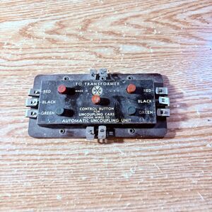 Marx Electric Switch Control Panel For Two Switches O-O27 Gauge Untested #2